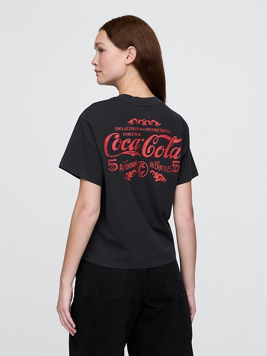 Image number 3 showing, Supima® Cotton Relaxed Coca Cola Graphic T-Shirt