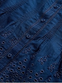 Gap × DÔEN Eyelet Shirt