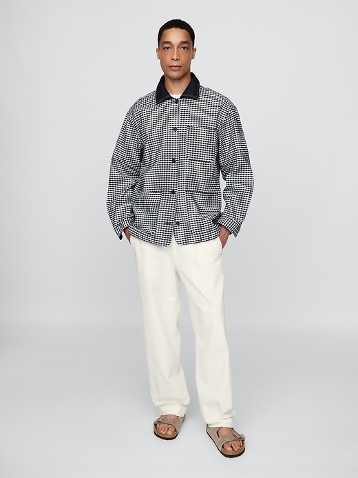 Image number 7 showing, Gap × DÔEN Gingham Denim Jacket
