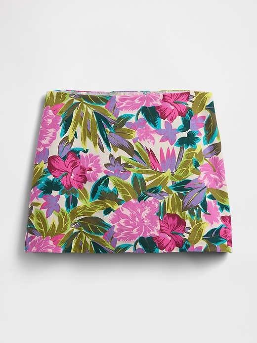 Image number 4 showing, Linen-Blend Mini Skort