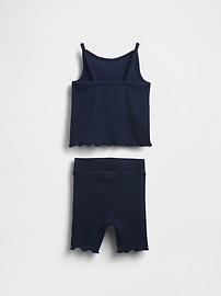 Baby & Toddler Ruffle Rib Outfit Set