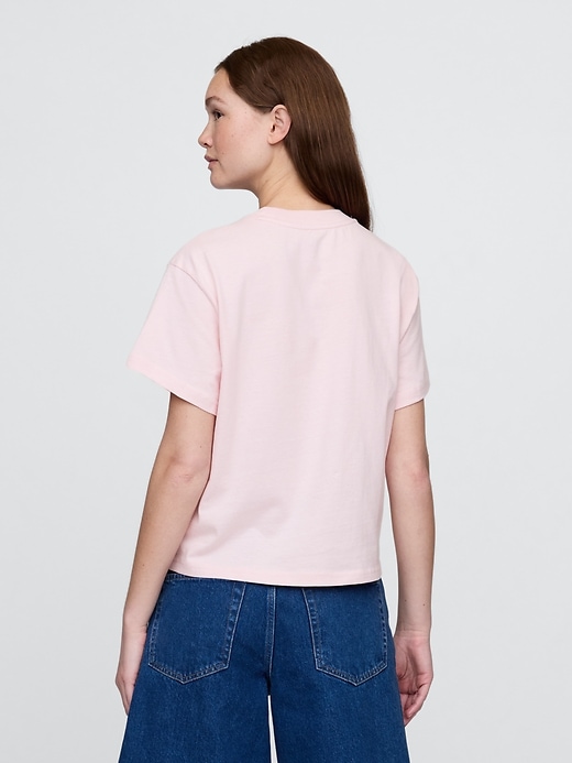 Image number 3 showing, Supima® Cotton Relaxed Dolly Graphic T-Shirt