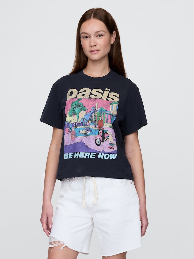 Oasis Relaxed Graphic T-Shirt