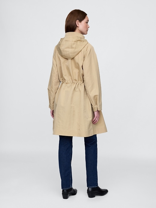 Image number 3 showing, Oversized Nylon Parka