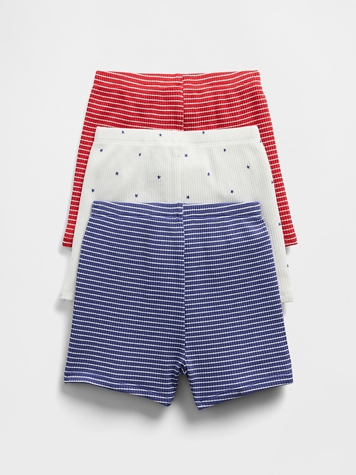 Image number 2 showing, Baby First Favorites TinyRib Pull-On Shorts (3-Pack)