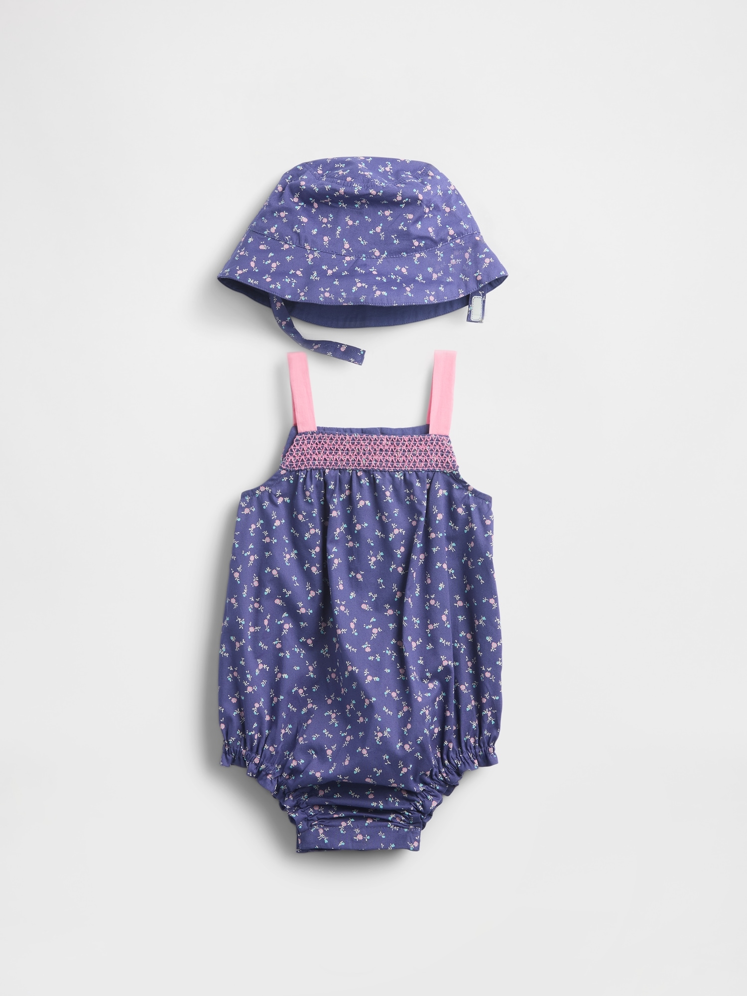 Baby Poplin Bubble Outfit Set