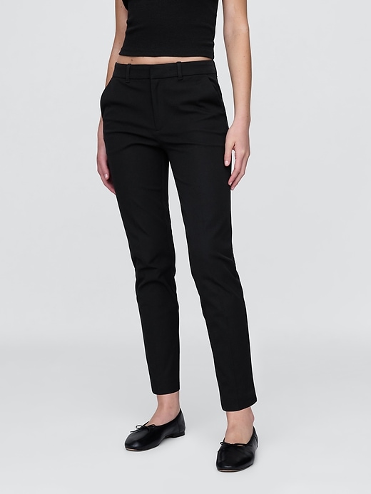 Image number 2 showing, Mid Rise BiStretch Slim Ankle Pants