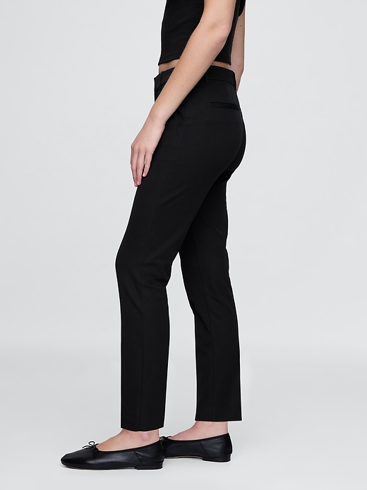 Image number 3 showing, Mid Rise BiStretch Slim Ankle Pants