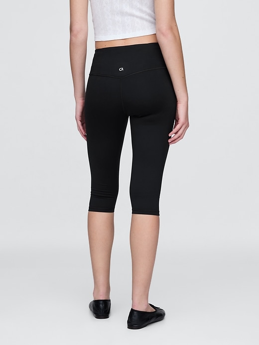Image number 4 showing, GapFit High Rise Power Cropped Leggings