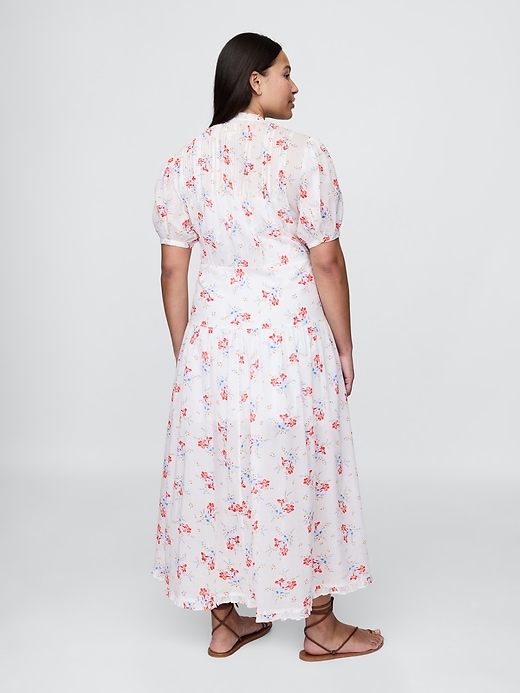 Image number 6 showing, Gap × DÔEN Pintuck Floral Midi Dress