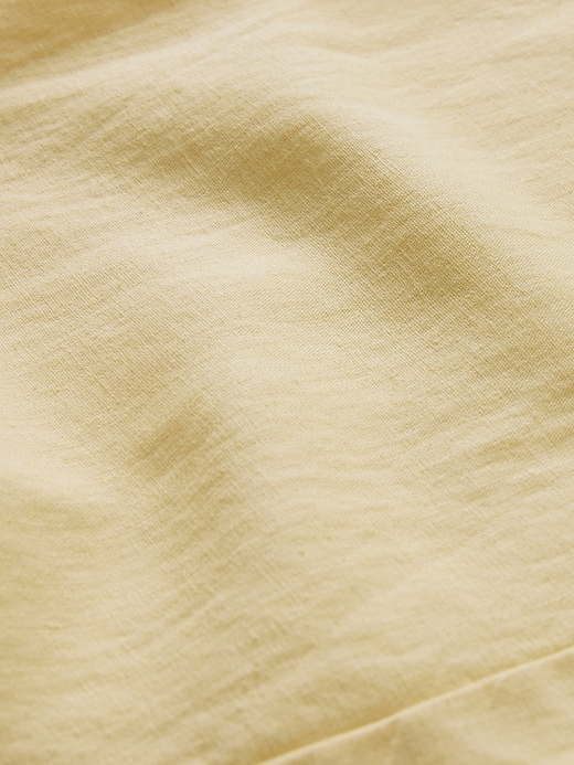 Image number 8 showing, Linen-Blend Relaxed Straight Ankle Pants