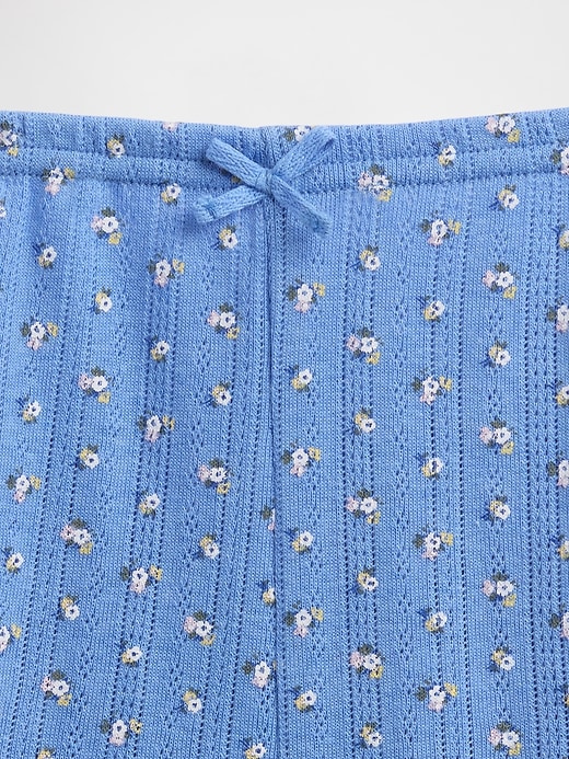 Image number 4 showing, Pointelle PJ Shorts