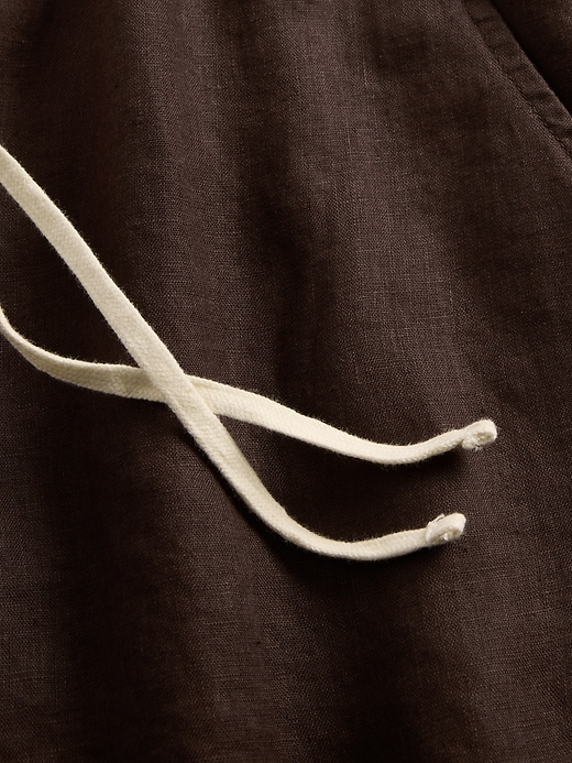 Image number 7 showing, 100% Linen Easy Shorts