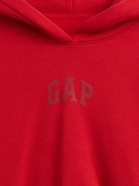 Arch Logo Cropped Hoodie
