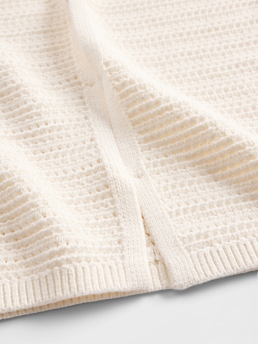 Image number 5 showing, 100% Cotton Crochet Hook-Front Vest