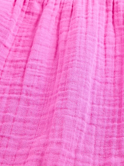Image number 5 showing, Crinkle Gauze Tiered Maxi Skirt