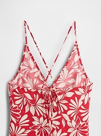 Tie-Back Maxi Slip Dress