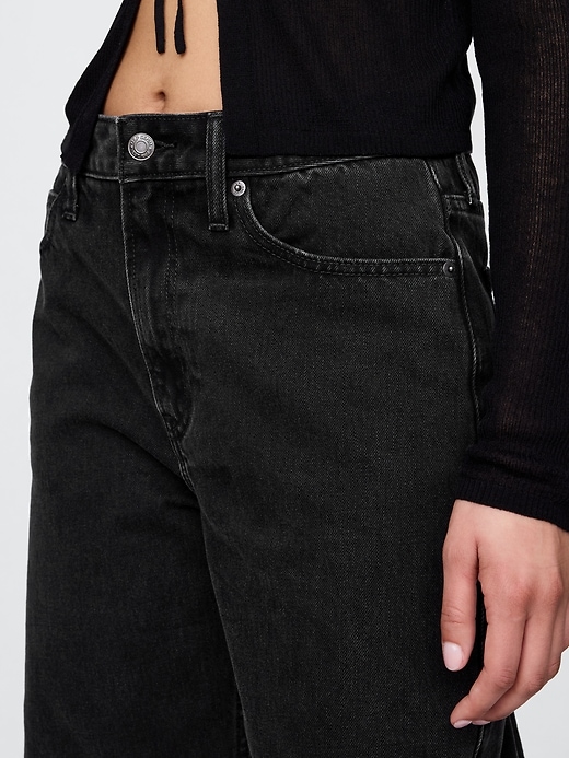 Image number 8 showing, Curvy High Rise Barrel Jeans