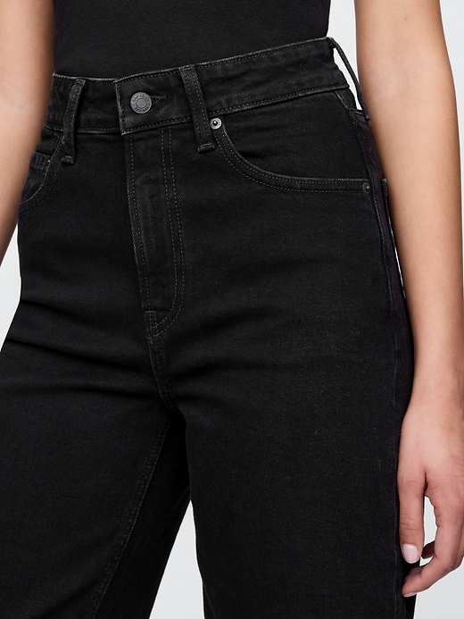 Image number 8 showing, Curvy High Rise Stride Wide-Leg Ankle Jeans