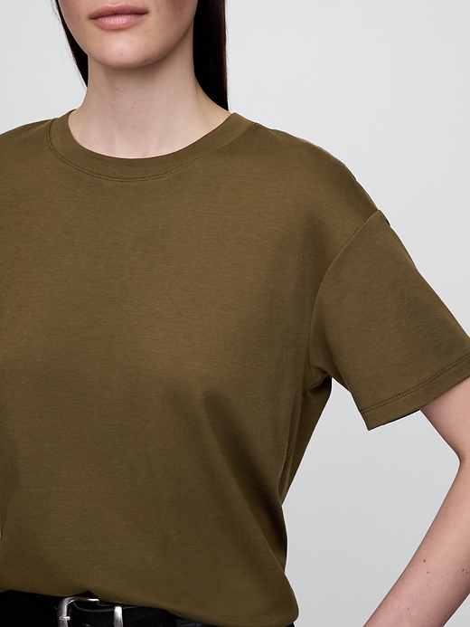 Image number 5 showing, Supima® Cotton Relaxed T-Shirt