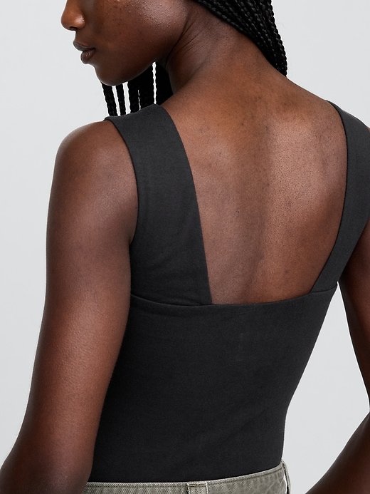 Image number 5 showing, CloseKnit Jersey Boatneck Bodysuit