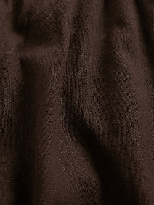 Image number 9 showing, Linen-Blend Easy Wide-Hem Pants