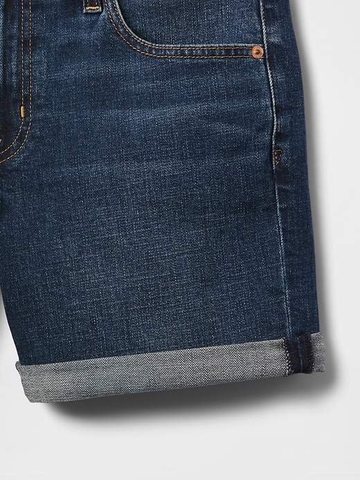 Image number 8 showing, 5" Mid Rise Girlfriend Denim Shorts
