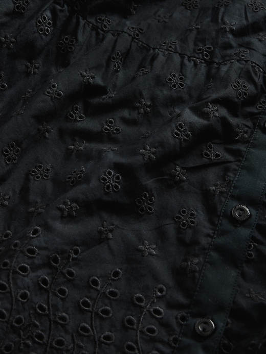 Image number 8 showing, Gap × DÔEN Eyelet Midi Dress