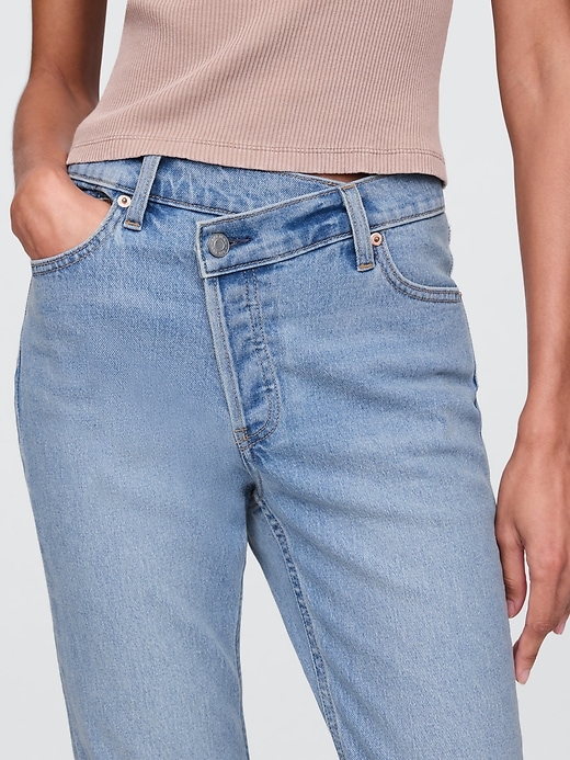 Image number 6 showing, High Rise Crossover '90s Straight Jeans