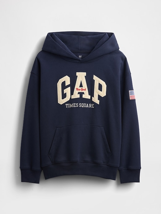 Image number 7 showing, Kids VintageSoft NYC Times Square Hoodie