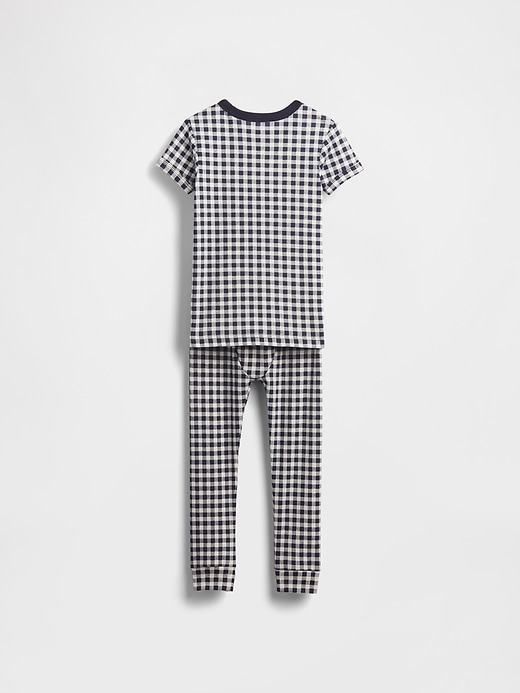Image number 2 showing, Baby & Toddler Organic Brushed Cotton Gingham PJ Set
