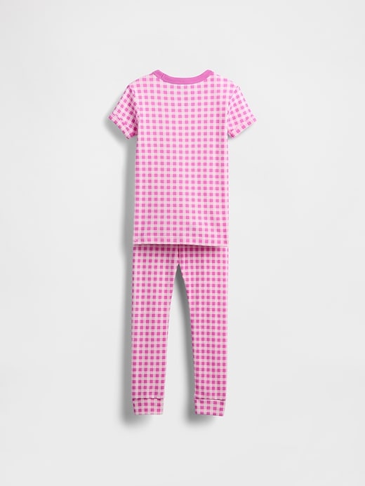 Image number 2 showing, Baby & Toddler Organic Brushed Cotton Gingham PJ Set