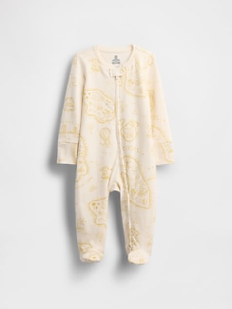 Baby First Favorites Organic Cotton Footed One-Piece