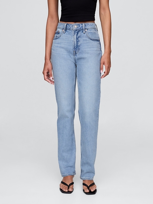 Image number 2 showing, Curvy High Rise '90s Straight Jeans