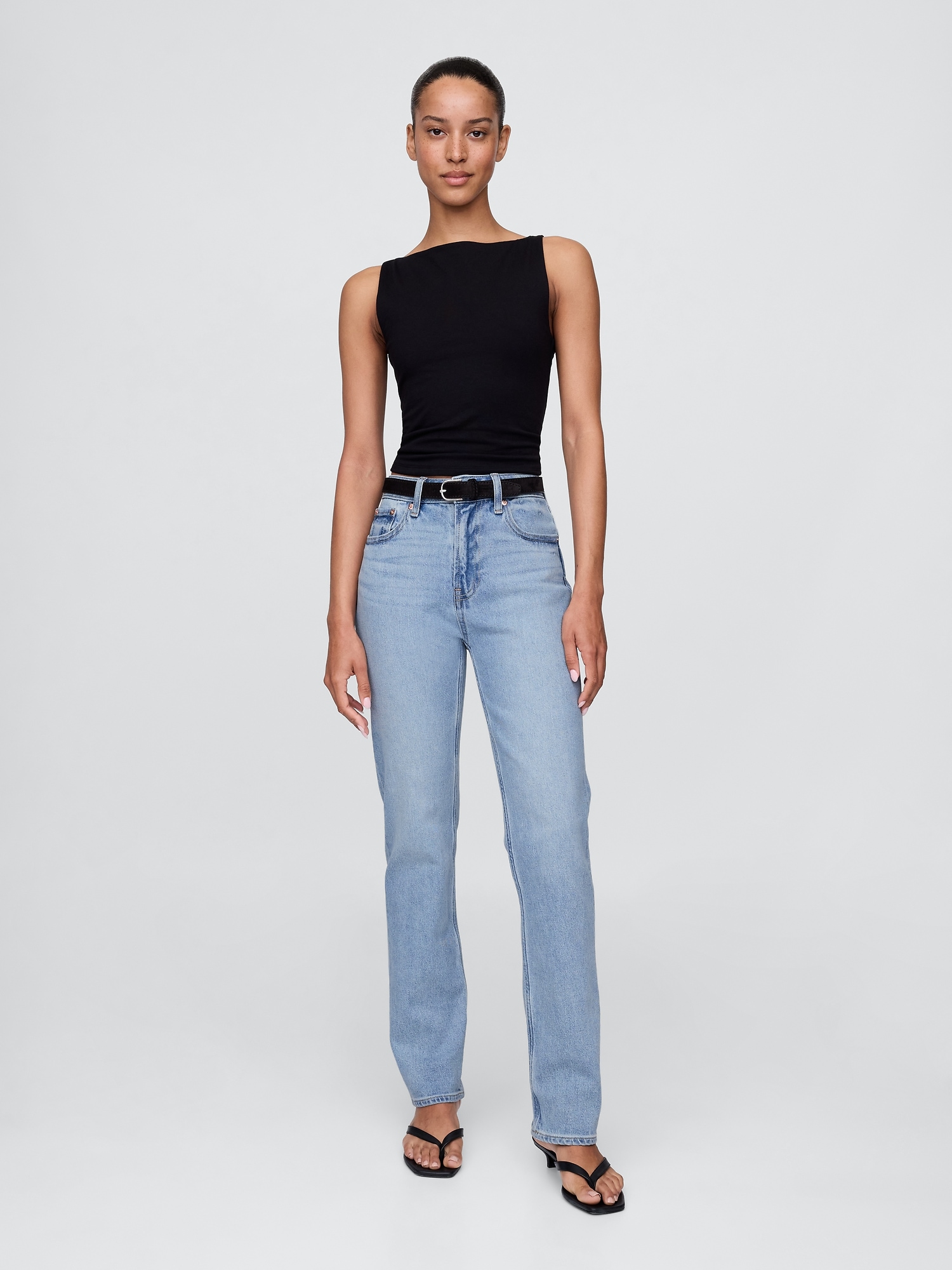 Curvy High Rise '90s Straight Jeans