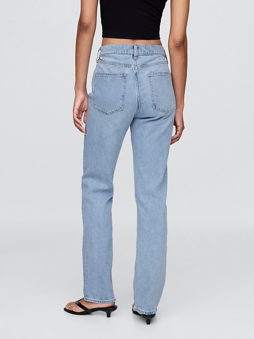 Image number 4 showing, Curvy High Rise '90s Straight Jeans