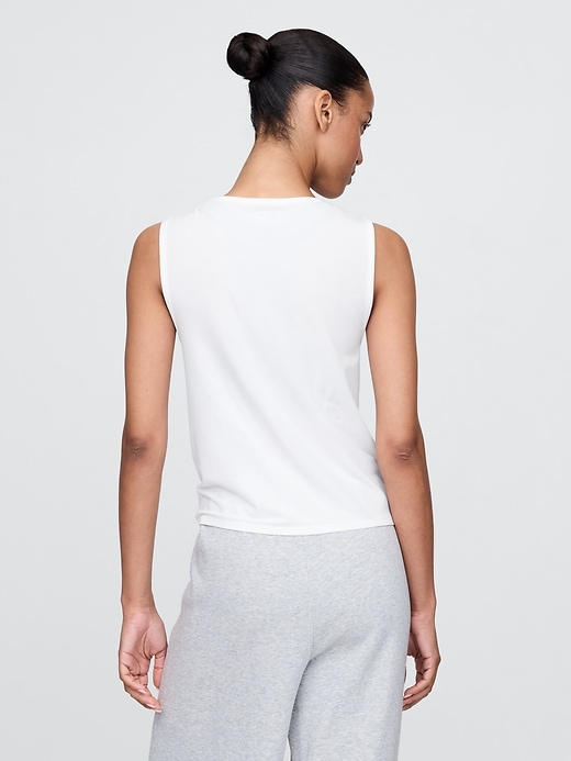 Image number 3 showing, GapFit Breathe Twist-Front Tank Top