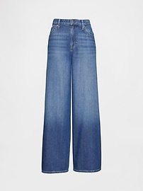 Curvy Mid Rise UltraSoft Baggy Jeans