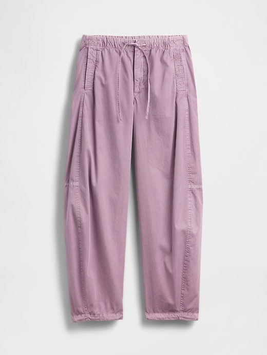 Image number 5 showing, Mid Rise Barrel Parachute Pants