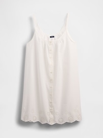 Eyelet Hem PJ Dress