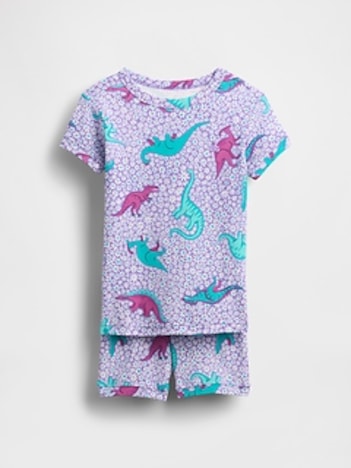 Baby & Toddler Organic Brushed Cotton Dino PJ Set