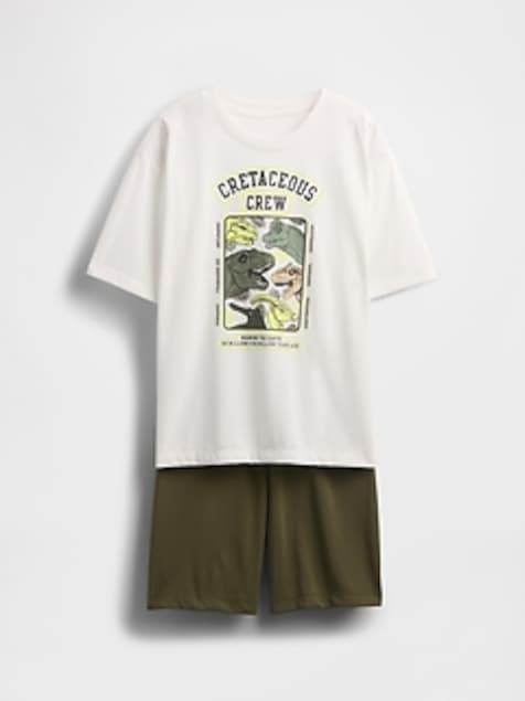 Kids Recycled PJ Short Set