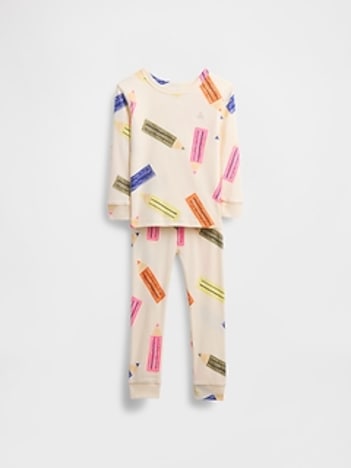 Baby & Toddler Organic Brushed Cotton PJ Set