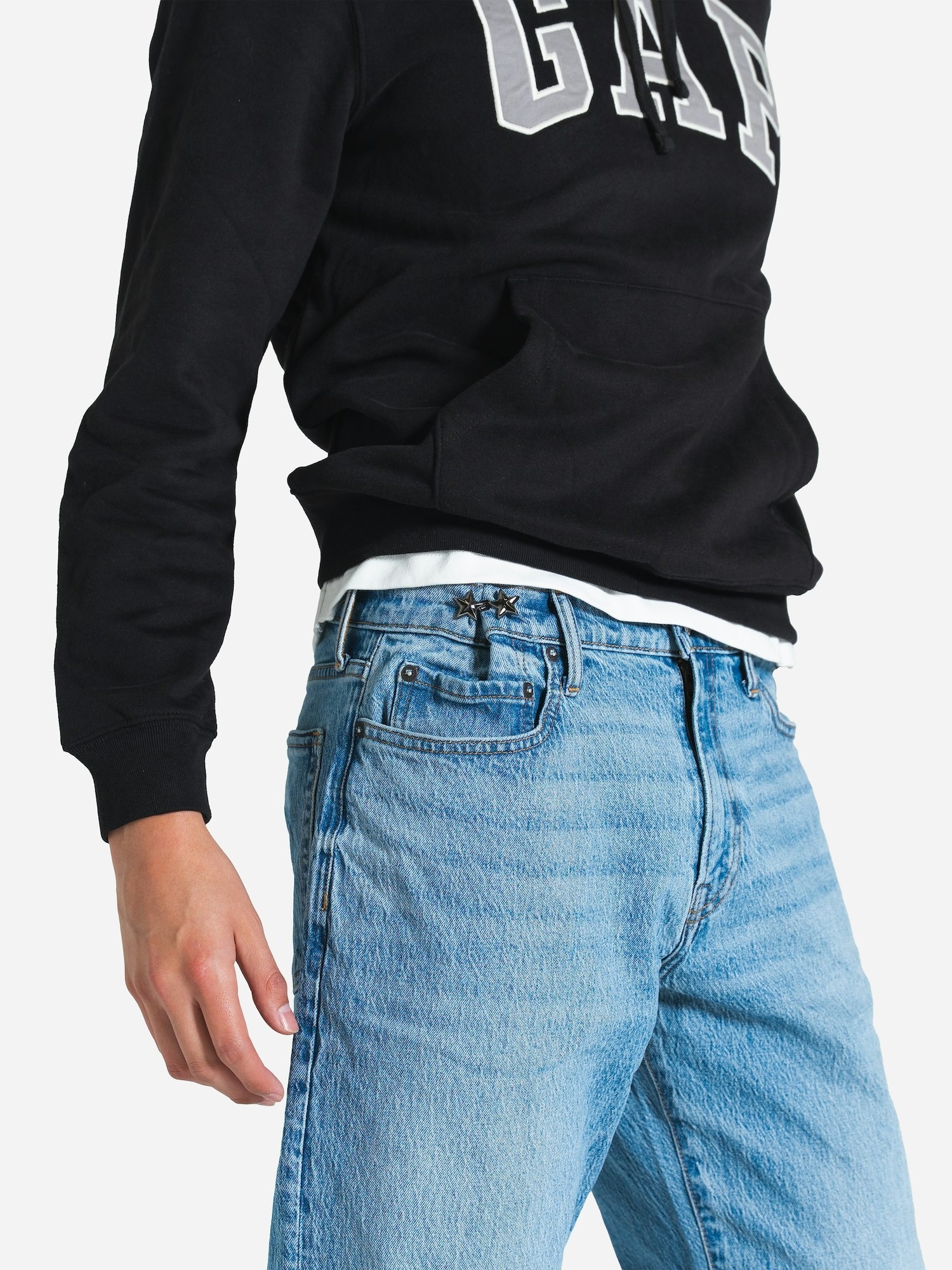 Регулятор пояса Gap Fit Fixer Star, цвет: Металлик чёрный — фото 2