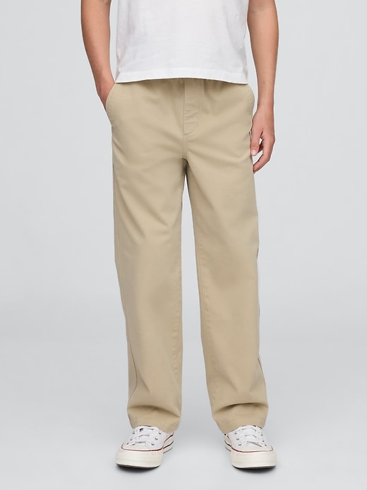 Image number 3 showing, Kids Uniform Relaxed Easy Khakis