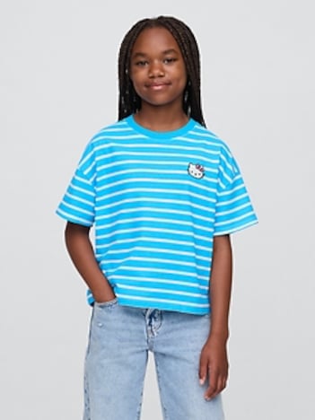 Kids Oversized Graphic T-Shirt