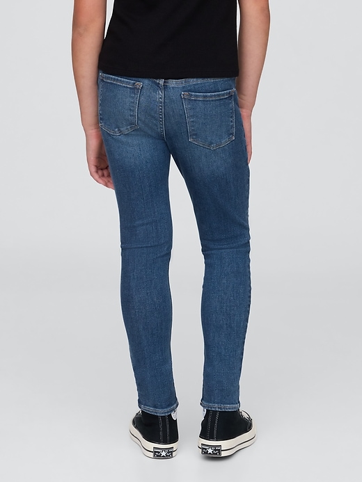 Image number 2 showing, Kids Mid Rise Pull-On Jeggings