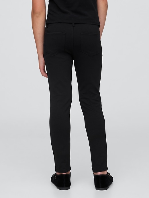 Image number 3 showing, Kids Uniform Ponte Pants