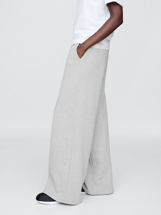 Image number 3 showing, VintageSoft Baggy Wide-Leg Sweatpants