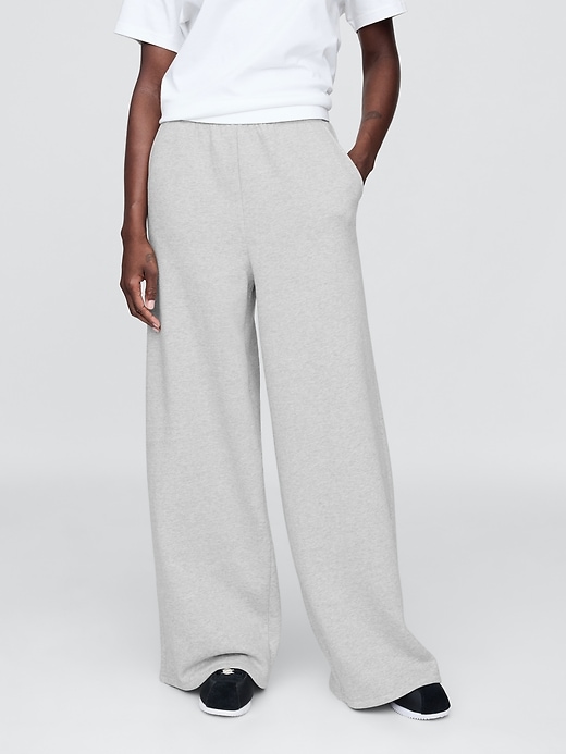 Image number 2 showing, VintageSoft Baggy Wide-Leg Sweatpants